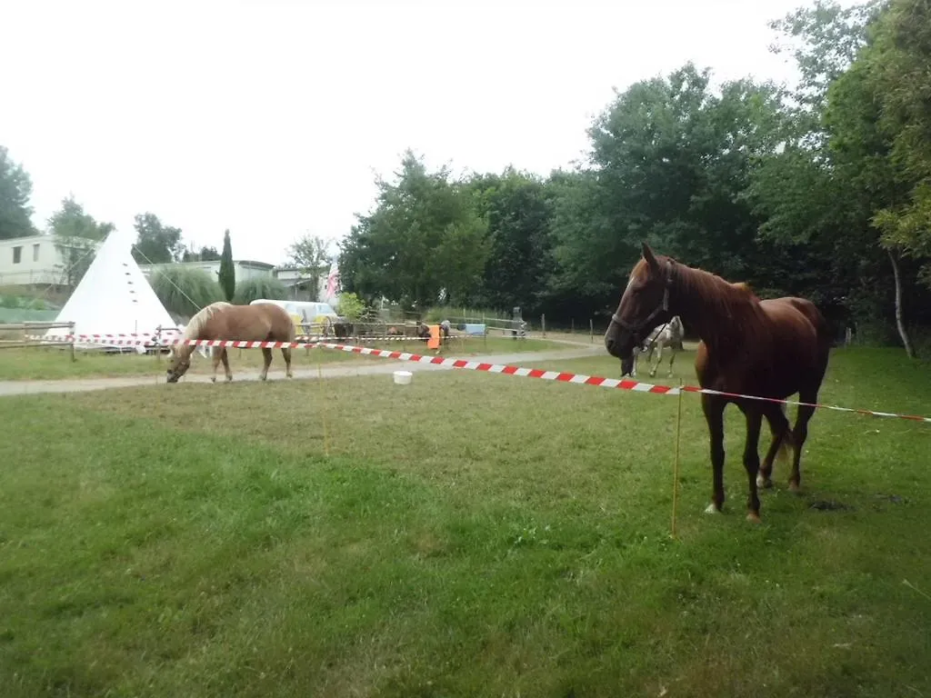 Campsite Camping Des Cerisiers Hotel Guillac